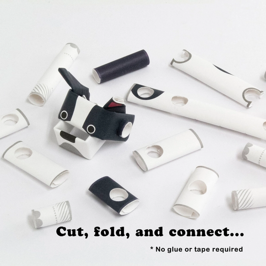 French Bulldog Paper Craft Kit