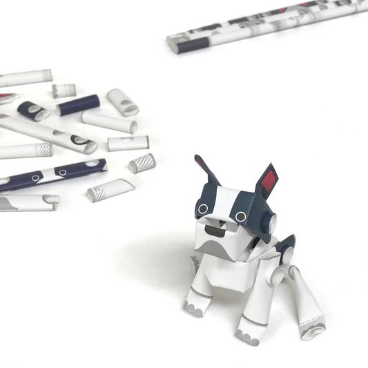 French Bulldog Paper Craft Kit