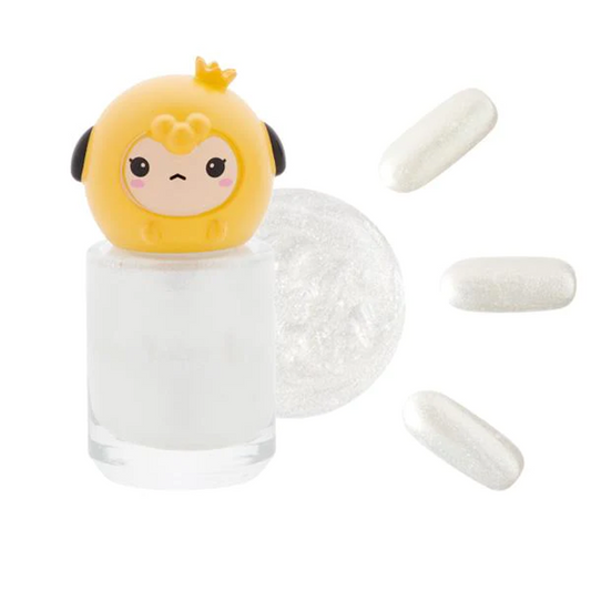 Twinkle White Glitter Non Toxic Nail Polish