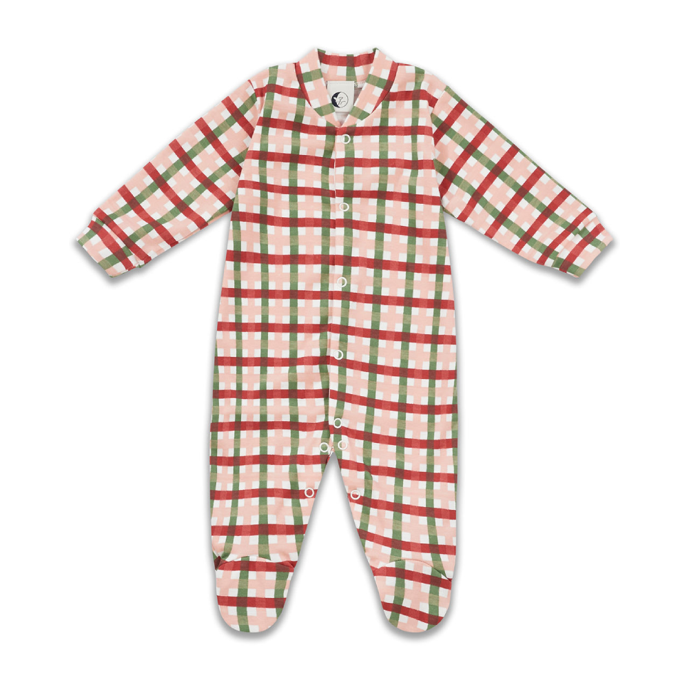 Baby Sleepsuit Party Check