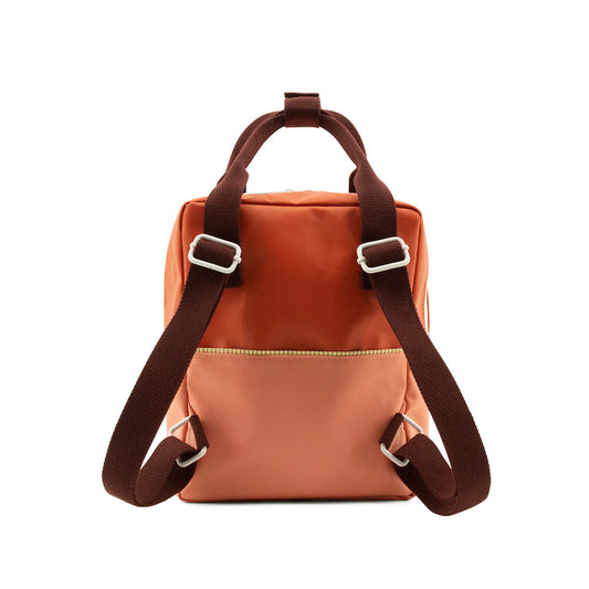Small Backpack Colourblocking Love Story Red + Moonrise Pink