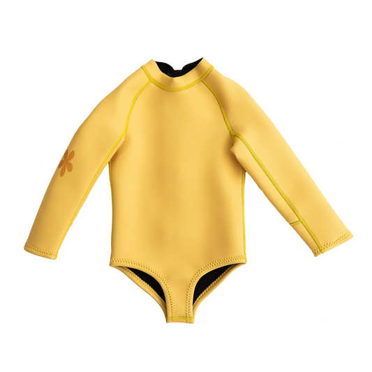 Long Sleeve Paddle Suit Lemon