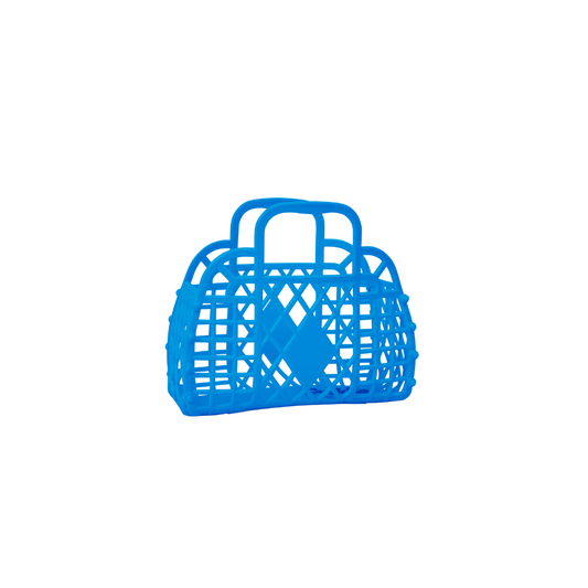 Retro Basket Mini Royal Blue