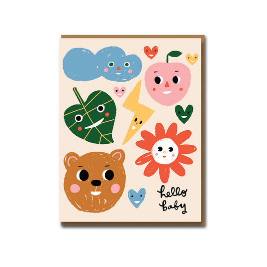 Sunny Faces Greeting Card