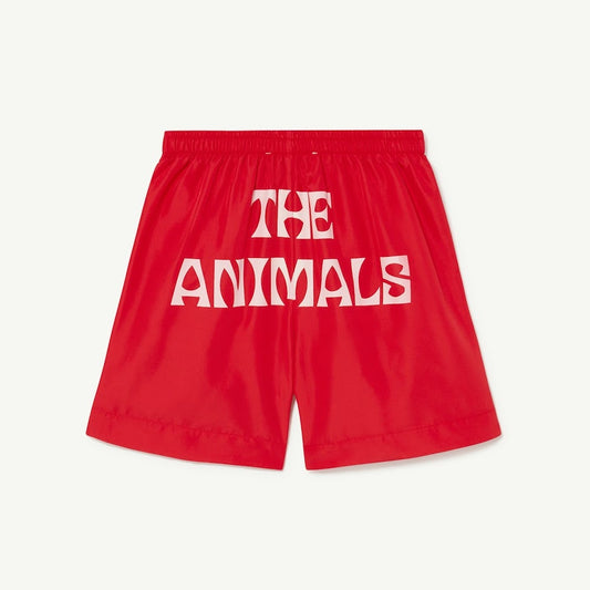 Puppy Kids Swimsuit Red Form