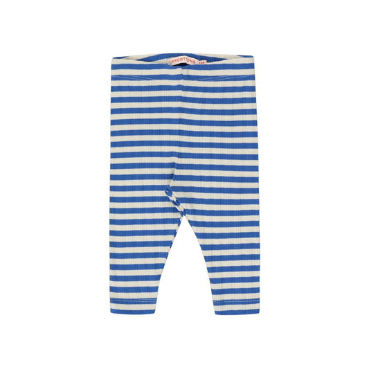 Stripes Baby Pant Light Cream/ Indigo - Size 6M