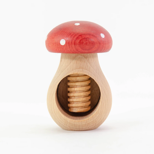 Toadstool Chestnut Holder & Nutcracker
