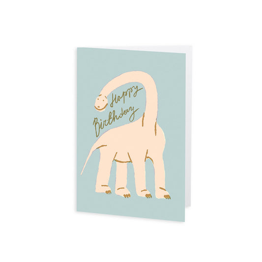 Happy Birthday Dinosaur Greeting Card