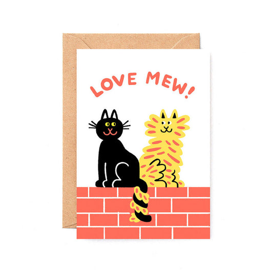 Love Mew Greeting Card
